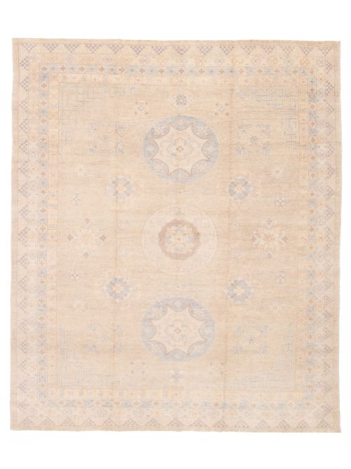 Turkish Anatolian Authentic 8'0" x 10'0" Hand-knotted Wool Rug 