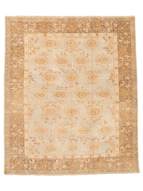 Turkish Anatolian Authentic 8'2" x 10'0" Hand-knotted Wool Rug 