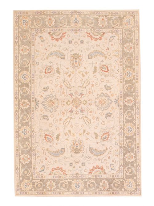 Pakistani Lahor Finest 6'0" x 8'10" Flat-Weave Wool Tapestry Kilim 