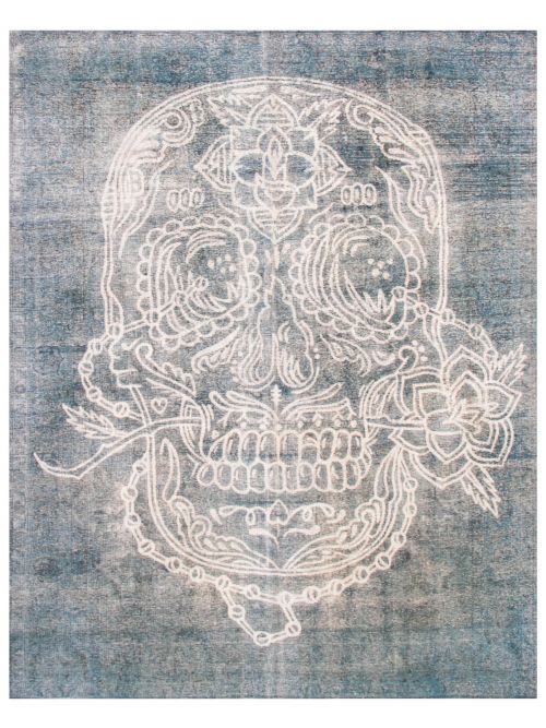 Turkish Color Transition 9'7" x 12'5" Hand-knotted Wool Rug 