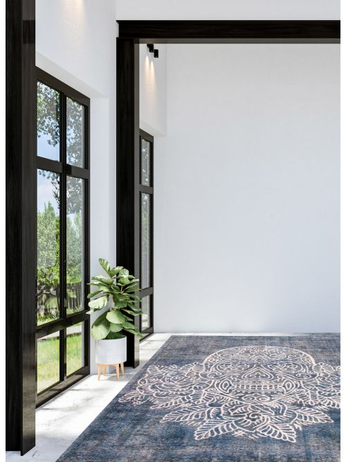 Turkish Color Transition 9'4" x 12'11" Hand-knotted Wool Rug 
