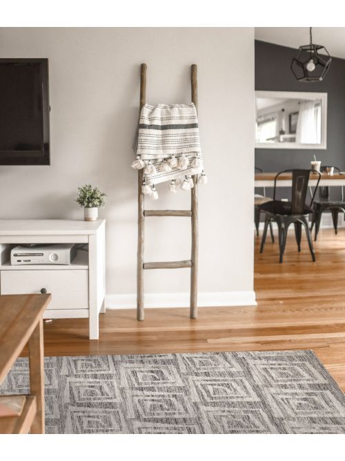 Turkish Ankara FW 5'2" x 8'4" Flat-Weave Wool Kilim 