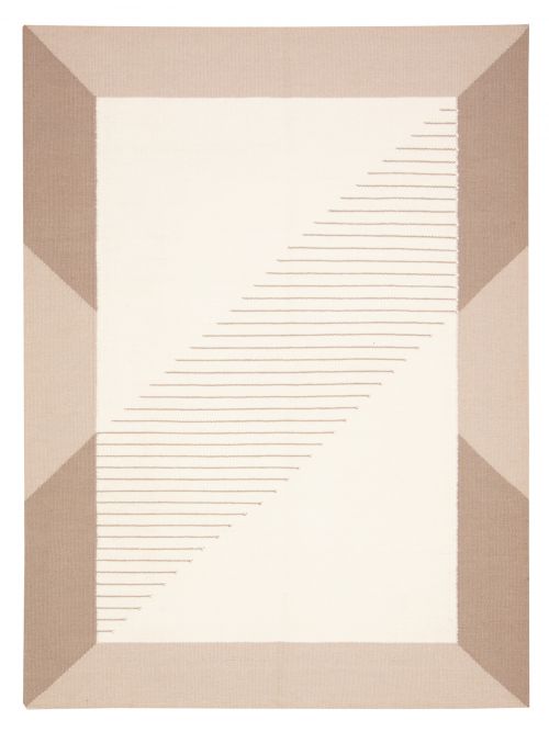 Turkish Ankara FW 5'3" x 7'0" Flat-Weave Wool Kilim 