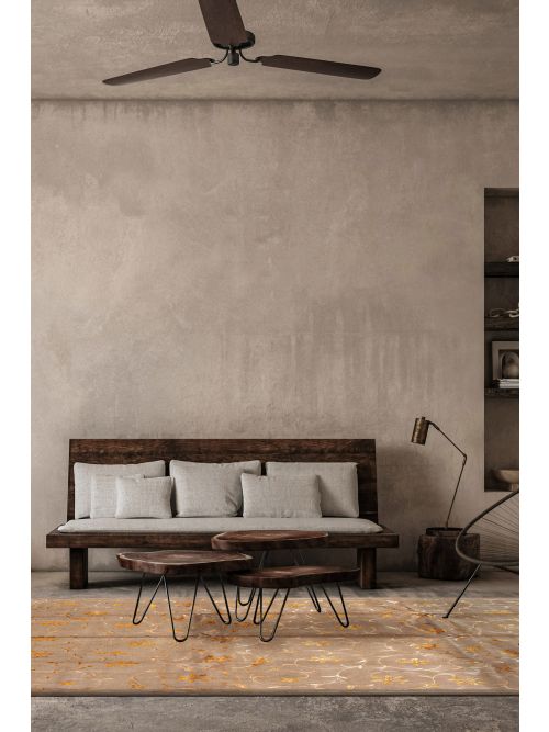 Nepal Silk Touch 8'6" x 11'6" Hand-knotted Silk, Wool Rug 