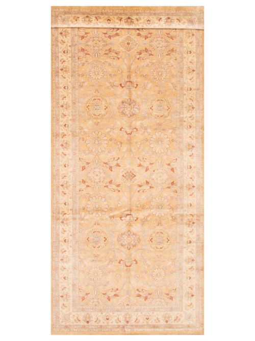 Pakistani Peshawar Oushak 6'1" x 18'1" Hand-knotted Wool Rug 