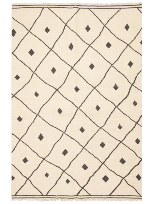 Turkish Ankara FW 5'0" x 6'7" Flat-Weave Wool Kilim 