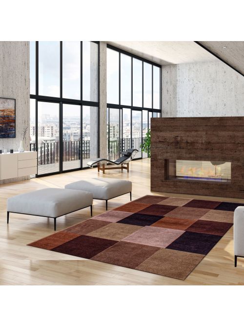 Nepal Aurora 3'9" x 5'9" Hand-knotted Wool Rug 