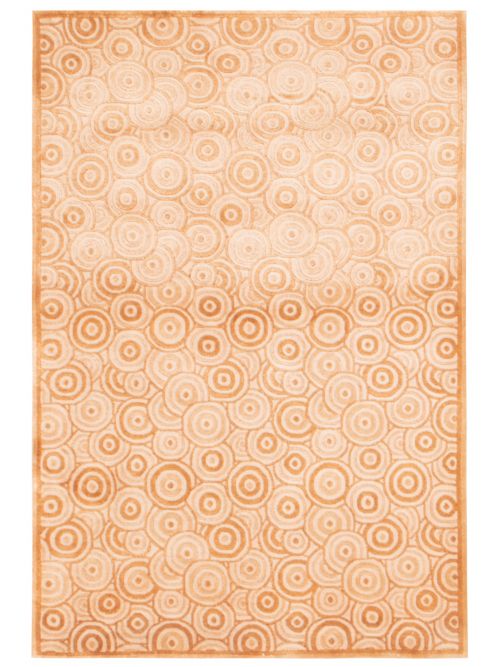 Nepal Silk Touch 3'9" x 5'9" Hand-knotted Viscose, Wool Rug 
