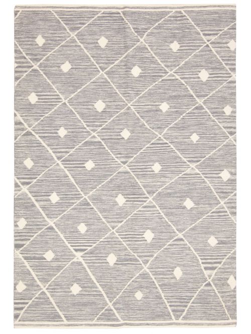 Turkish Ankara FW 5'1" x 7'5" Flat-Weave Wool Kilim 