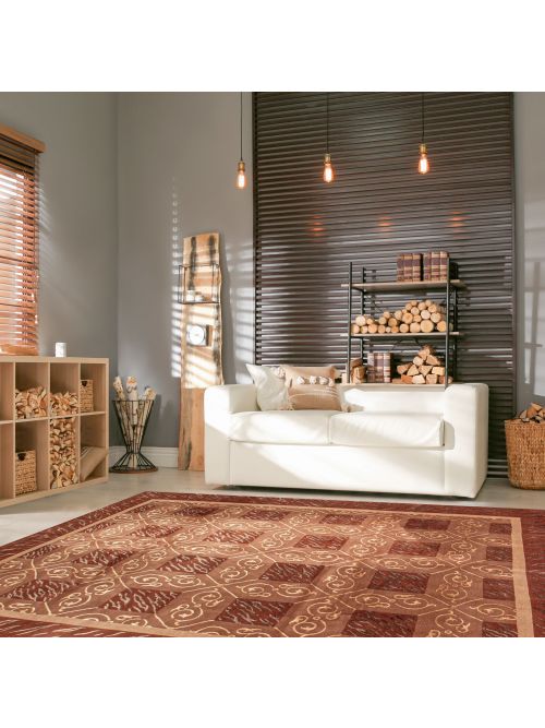 Nepal Silk Touch 7'6" x 9'7" Hand-knotted Silk, Wool Rug 
