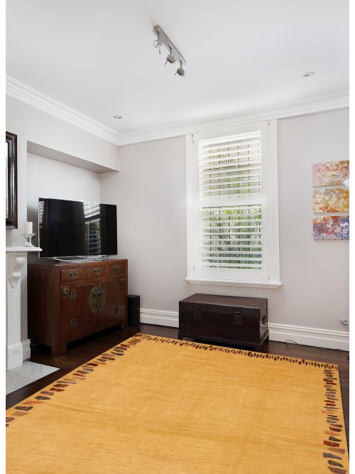 Nepal Opulence 8'1" x 9'10" Hand-knotted Silk, Wool Rug 