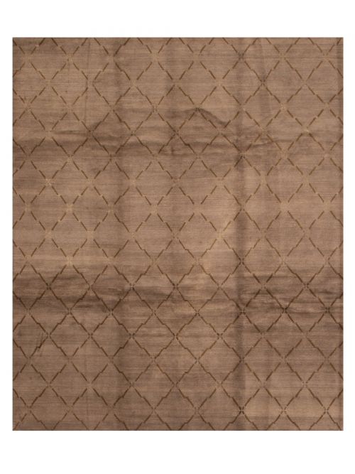 Nepal Opulence 8'2" x 9'8" Hand-knotted Silk, Wool Rug 