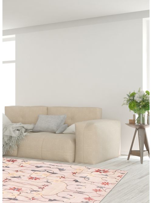 Nepal Opulence 7'10" x 9'11" Hand-knotted Silk, Wool Rug 