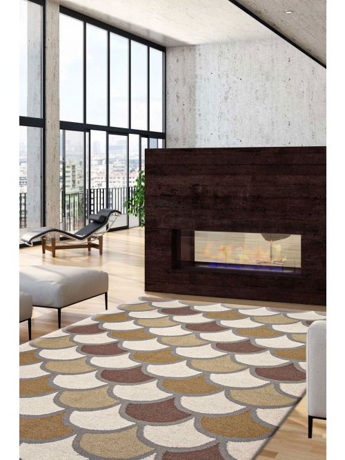 Turkish Ankara FW 5'1" x 8'0" Flat-Weave Wool Kilim 