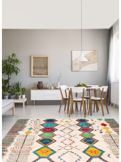 Pakistani Pak Finest Marrakesh 9'0" x 12'6" Hand-knotted Wool Rug 