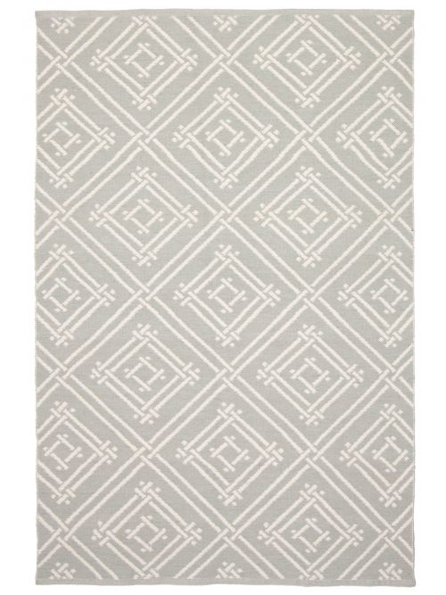 Indian Nevada 4'11" x 7'7" Flat-Weave Wool Kilim 
