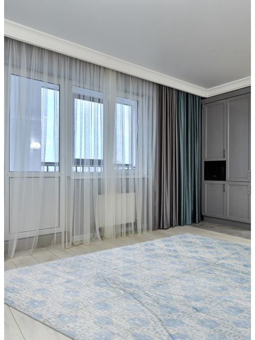 Indian Mystique 9'0" x 12'1" Hand-knotted Wool Rug 