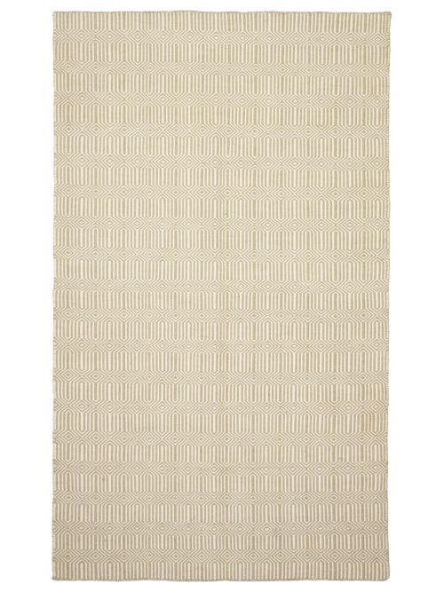 Indian Nevada 4'11" x 8'2" Flat-Weave Wool Kilim 