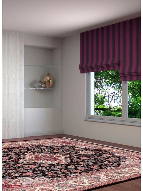 Chinese Sino Persian 180L 6'2" x 9'0" Hand-knotted Silk & Wool Rug 