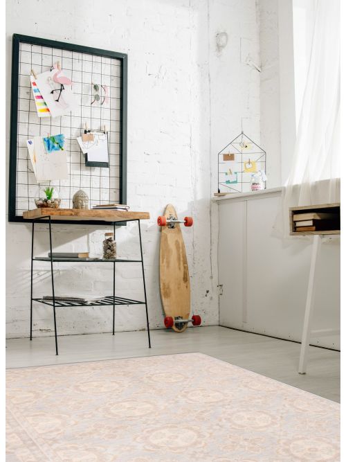 Indian Mystique 6'0" x 9'1" Hand-knotted Wool Rug 