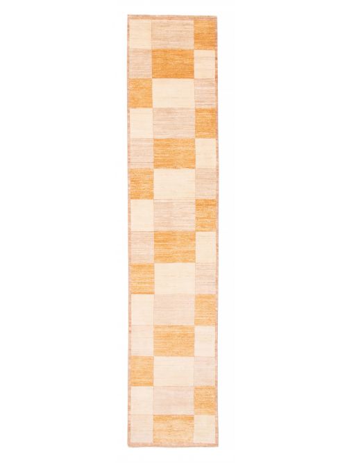 Pakistani Finest Peshawar Ziegler 2'7" x 12'0" Hand-knotted Wool Rug 