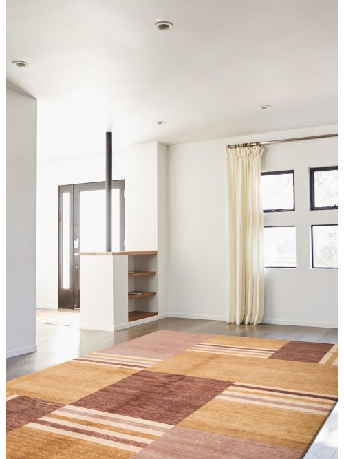 Pakistani Finest Peshawar Ziegler 6'7" x 9'11" Hand-knotted Wool Rug 