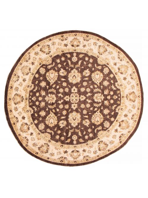 Pakistani Peshawar Oushak 9'10" x 9'10" Hand-knotted Wool Rug 