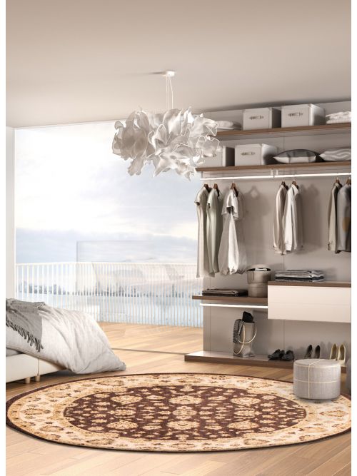 Pakistani Peshawar Oushak 9'10" x 9'10" Hand-knotted Wool Rug 