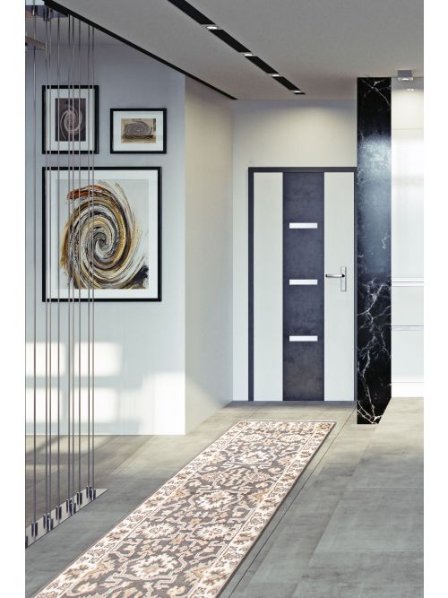 Indian Royal Oushak 2'8" x 7'10" Hand-knotted Wool Rug 