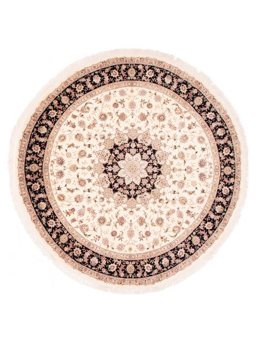 Chinese Sino Persian 180L 8'11" x 8'11" Hand-knotted Silk, Wool Rug 