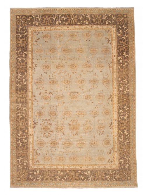 Turkish Anatolian Authentic 12'3" x 17'10" Hand-knotted Wool Rug 