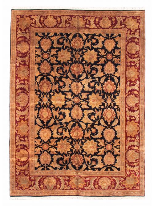 Indian Sultanabad 10'0" x 13'4" Hand-knotted Wool Rug 
