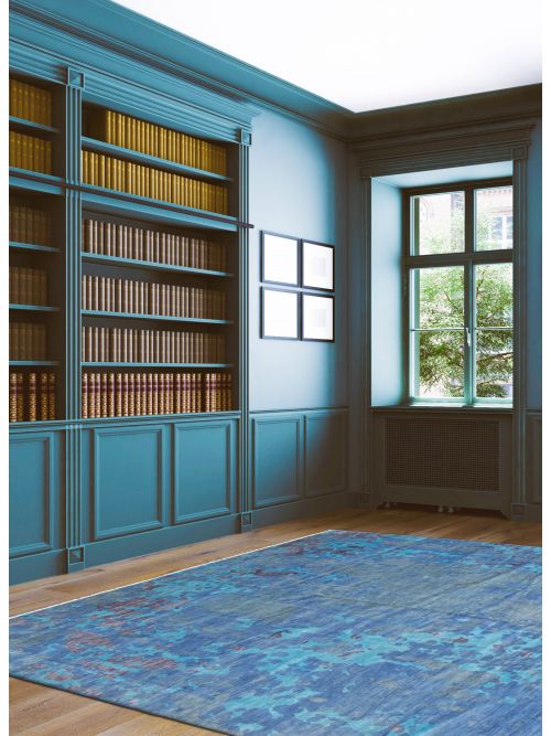 Indian Mystique 10'0" x 13'11" Hand-knotted Wool Rug 