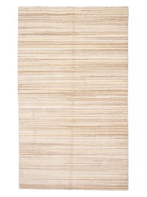 Indian Ananda 5'0" x 7'11" Hand Loomed Wool Rug 