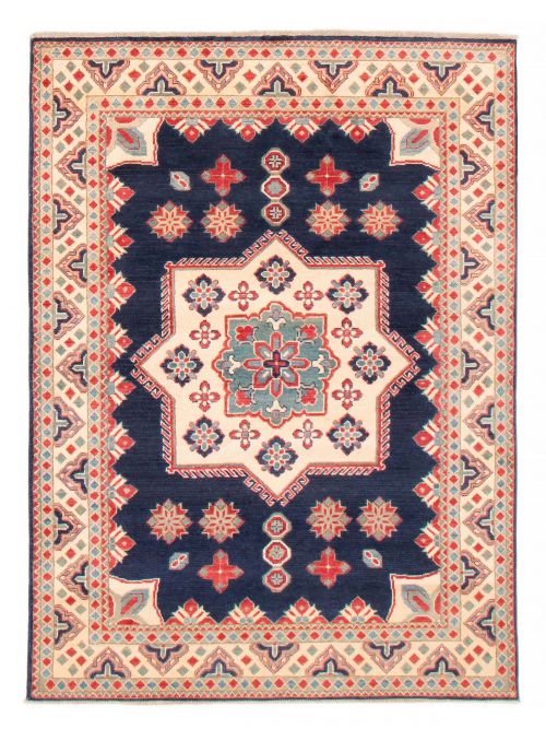 Afghan Finest Ghazni 4'9" x 6'6" Hand-knotted Wool Rug 