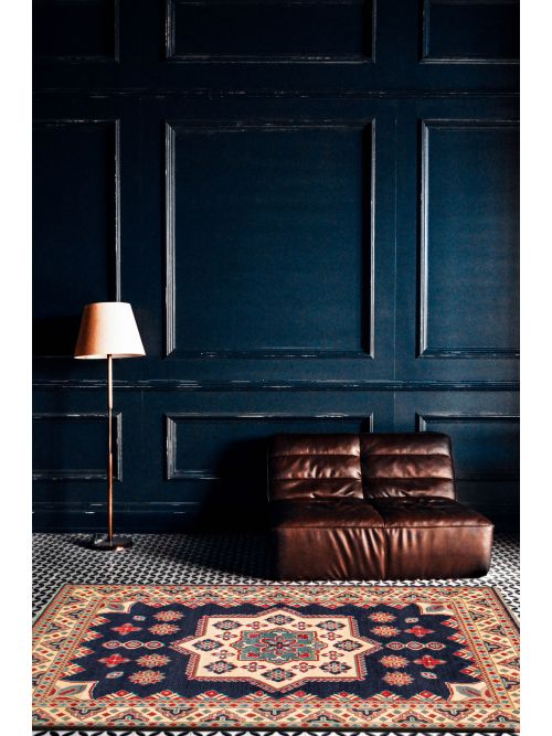 Afghan Finest Ghazni 4'9" x 6'6" Hand-knotted Wool Rug 