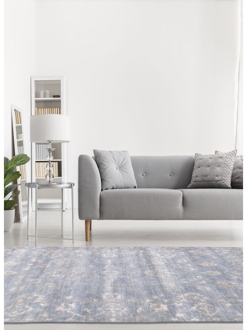 Indian Mystique 5'11" x 8'9" Hand-knotted Silk, Wool Rug 