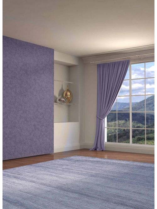 Indian Silk Shadow 9'11" x 13'11" Hand-knotted Viscose & Wool Rug 