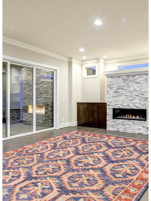Indian Jules Serapi 5'7" x 8'7" Hand-knotted Wool Rug 