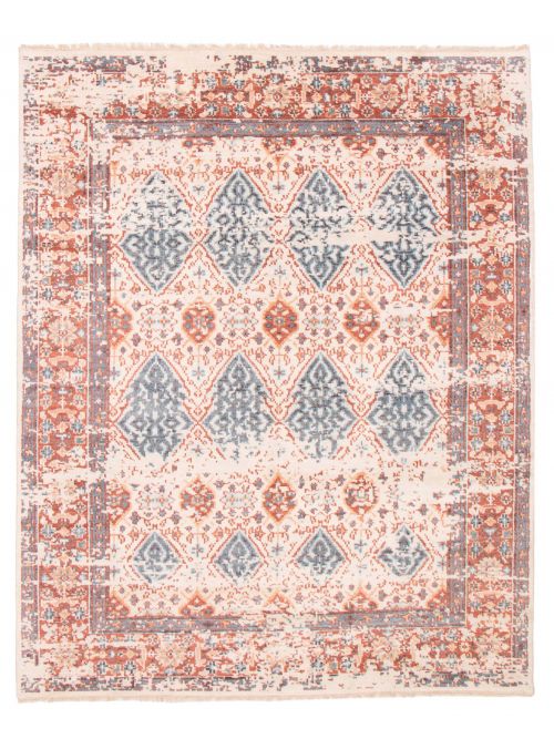 Indian Jules Serapi 7'10" x 10'3" Hand-knotted Wool Rug 