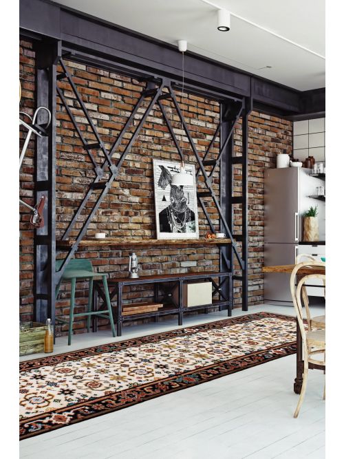 Indian Serapi Heritage 2'6" x 11'10" Hand-knotted Wool Rug 
