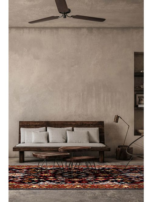 Indian Serapi Heritage 3'10" x 5'11" Hand-knotted Wool Rug 