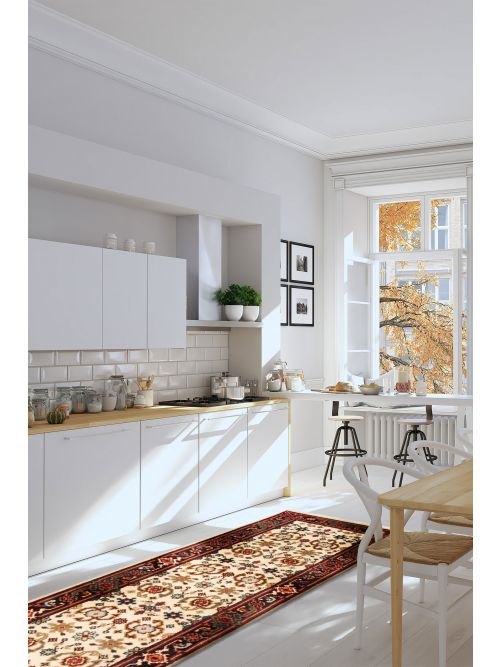Indian Serapi Heritage 2'7" x 7'11" Hand-knotted Wool Rug 