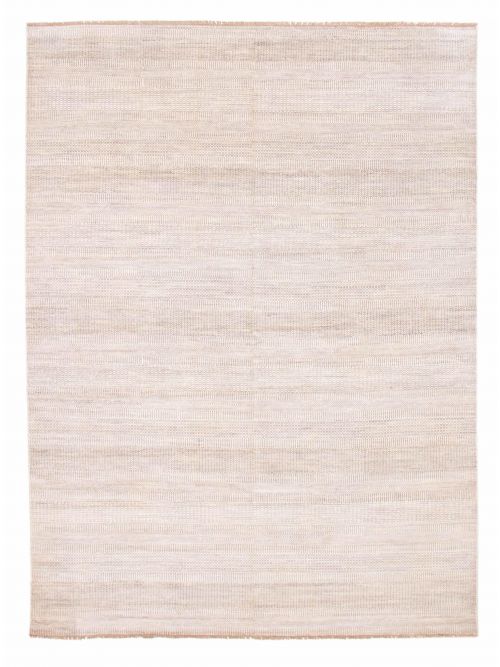 Indian Silk Shadow 8'7" x 11'7" Hand-knotted Viscose & Wool Rug 