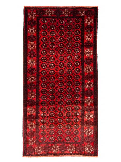 Afghan Royal Baluch 4'5" x 8'2" Hand-knotted Wool Rug 