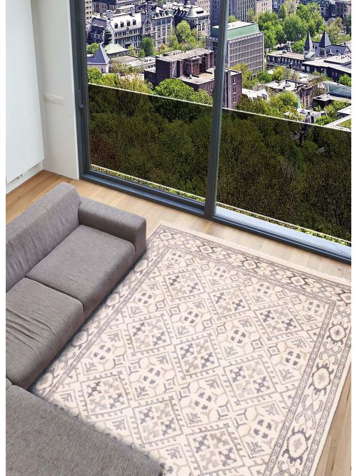 Indian Jules Serapi 8'11" x 11'9" Hand-knotted Wool Rug 