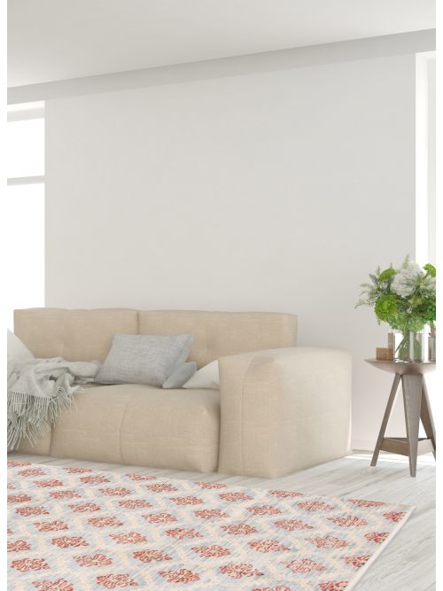 Indian Mystique 8'2" x 10'3" Hand-knotted Wool Rug 