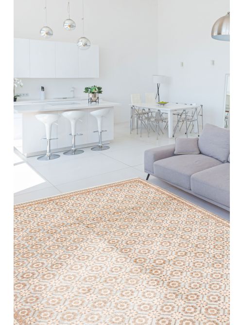 Indian Mystique 8'1" x 10'2" Hand-knotted Wool Rug 