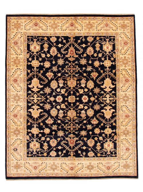 Pakistani Peshawar Oushak 8'0" x 10'3" Hand-knotted Wool Rug 
