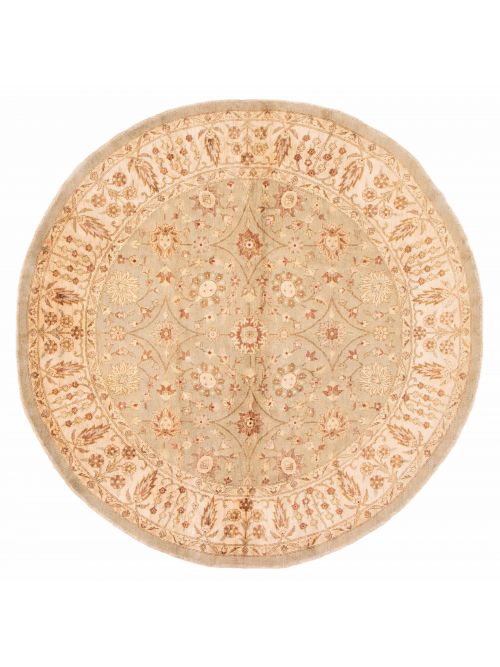 Pakistani Peshawar Oushak 9'11" x 9'11" Hand-knotted Wool Rug 